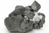 Octahedral Magnetite Crystal Cluster - Russia #209399-1